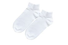 Load image into Gallery viewer, tittimitti® 98% ORGANIC COTTON Kid's Ankle Socks (5-pack). Ages 5 Through 12.