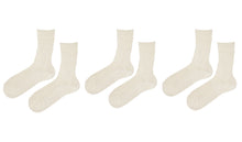 Load image into Gallery viewer, tittimitti® 100% Organic Cotton Men&#39;s Boot Socks. 3 Pairs. Made in Italy.