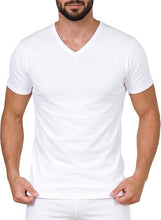 Load image into Gallery viewer, EGI Luxury 100%" Filo di Scozia Cotton Men's T-Shirt. Proudly Made in Italy.