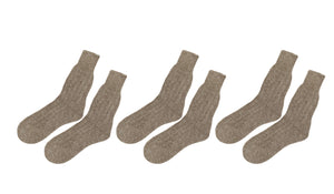 Alpaca-Wool Blend Women's Socks 3 Pairs Made in Italy