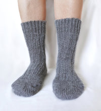 Load image into Gallery viewer, Thermal Alpaca-Wool  Men&#39;s Socks Made in Ita