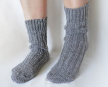 Load image into Gallery viewer, Christmas Gift Alpaca-Wool  Men&#39;s Socks Made in Ita