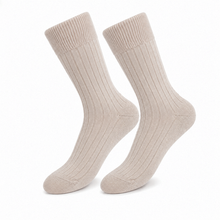 Laden Sie das Bild in den Galerie-Viewer, tittimitti® 75% Extra-Fine Merino Wool &amp; 25% Silk Women's Socks. 1 Pair. Made in Italy.