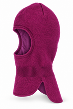 Laden Sie das Bild in den Galerie-Viewer, Kids 100% Virgin Wool Balaclava with Organic Cotton Lining