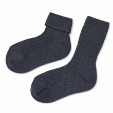 Load image into Gallery viewer, tittimitti 75% Fine Merino Wool 25% Silk Luxury Kids Socks 1 Pair. Made in Italy.