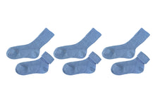 Load image into Gallery viewer, tittimitti® 100% Organic Cotton Toddler Socks (3-Pack) – Made in Italy, Unisex, Soft &amp; Breathable for Boys &amp; Girls.