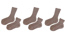 Load image into Gallery viewer, tittimitti® 100% Organic Cotton Toddler Socks (3-Pack) – Made in Italy, Unisex, Soft &amp; Breathable for Boys &amp; Girls.