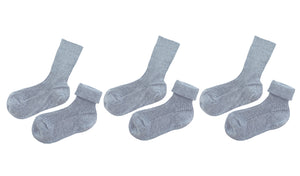 tittimitti® 100% Organic Cotton Toddler Socks (3-Pack) – Made in Italy, Unisex, Soft & Breathable for Boys & Girls.