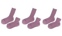 Load image into Gallery viewer, tittimitti® 100% Organic Cotton Kid&#39;s Socks (3-Pack) – Made in Italy, Unisex, Soft &amp; Breathable for Boys &amp; Girls.