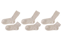 Load image into Gallery viewer, tittimitti® 100% Organic Cotton Toddler Socks (3-Pack) – Made in Italy, Unisex, Soft &amp; Breathable for Boys &amp; Girls.