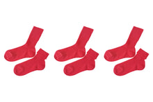 Load image into Gallery viewer, tittimitti® 100% Organic Cotton Toddler Socks (3-Pack) – Made in Italy, Unisex, Soft &amp; Breathable for Boys &amp; Girls.
