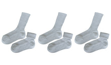 Load image into Gallery viewer, tittimitti® 100% Organic Cotton Kid&#39;s Socks (3-Pack) – Made in Italy, Unisex, Soft &amp; Breathable for Boys &amp; Girls.