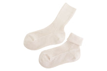 Cargar imagen en el visor de la galería, TITTIMITTI Kids Socks – 100% Organic Cotton Yarn from Italy | Undyed &amp; Unbleached, GOTS Certified, Made in Italy (Sizes 1–8 Years)
