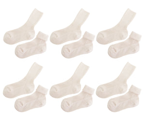 TITTIMITTI Kids Socks – 100% Organic Cotton Yarn from Italy | Undyed & Unbleached, GOTS Certified, Made in Italy (Sizes 1–8 Years)
