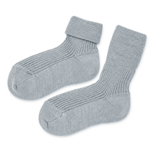 Load image into Gallery viewer, tittimitti 75% Fine Merino Wool 25% Silk Luxury Kids Socks 1 Pair. Made in Italy.
