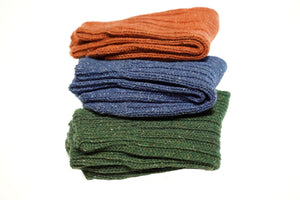 Wool-Silk Winter Men's Socks. Made in Italy