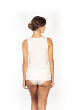 Load image into Gallery viewer, EGi Luxury Merino Wool Silk Wide Strap Tank Top. Proudly Made in Italy.