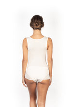 Load image into Gallery viewer, EGI Luxury Wool Silk Tank Top with Lace Trim. Proudly Made in Italy.