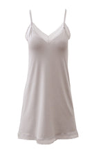 Load image into Gallery viewer, EGI Luxury Viscose Women&#39;s Lace-Trimmed Full Slips Chemise. Proudly Made in Italy.