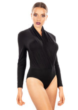 Load image into Gallery viewer, EGI Exclusive Collections Long Sleeves Bodysuit. Proudly Made in Italy.