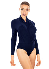 Load image into Gallery viewer, EGI Exclusive Collections Long Sleeves Bodysuit. Proudly Made in Italy.