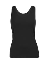Load image into Gallery viewer, EGI Luxury Cotton Underwear Invisible Seamless Clean-Cut Scoop Neck Tank. Made in Italy.