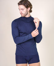 Load image into Gallery viewer, BASIC COTTON Free Spirit Premium Quality 100% Brushed/Fleece Cotton Men&#39;s Turtleneck Made in Italy