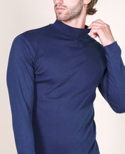 Load image into Gallery viewer, BASIC COTTON Free Spirit Premium Quality 100% Brushed/Fleece Cotton Men&#39;s Turtleneck Made in Italy