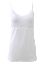Load image into Gallery viewer, EGI Luxury Viscose Women&#39;s Lace-Trimmed Camisole. Proudly Made in Italy.