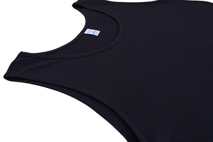 MaRe Luxury Italian Underwear 100% Mako Cotton Men's Sleeveless Shirt. Proudly Made in Italy.