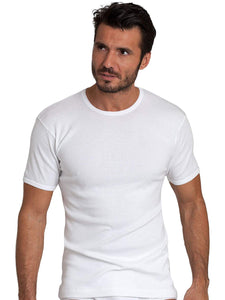 BASIC COTTON Free Spirit Premium Quality 100% Brushed Cotton Men's T-Shirt Made in Italy