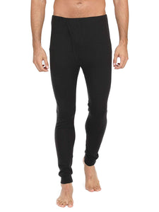 MaRe Premium Quality 100% Brushed Cotton/Fleece Men's Long Johns Thermal Underwear Made in Italy