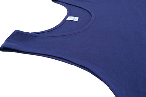 MaRe Luxury Italian Underwear 100% Mako Cotton Men's Sleeveless Shirt. Proudly Made in Italy.