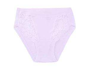 EGI Luxury Modal Women's Lace-Trimmed Briefs Panties. Proudly Made in Italy.(714)