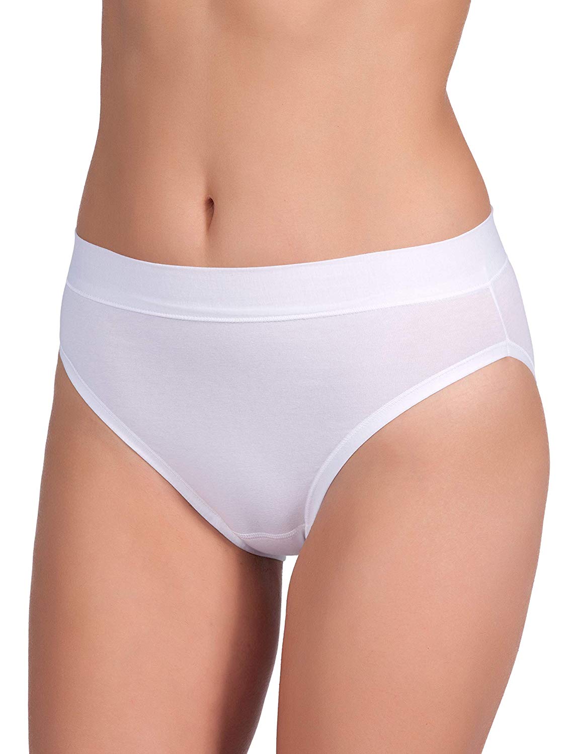 Women's COTTON PANTIES. Made in ITALY. Everyday Briefs. Classic  Full-coverage Fit. Perfect Basics. Low-rise. Basic Colors.comfy & Soft. 