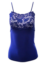 Load image into Gallery viewer, EGI Luxury Modal Women&#39;s Lace-Trimmed Camisole. Proudly Made in Italy.