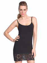 Load image into Gallery viewer, EGI Luxury Modal Women&#39;s Lace-Trimmed Full Slips Chemise. Proudly Made in Italy.