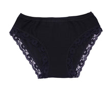 Load image into Gallery viewer, EGI Luxury Modal Women&#39;s Lace-Trimmed Briefs Panties. Proudly Made in Italy.(1125)