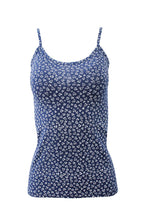 Load image into Gallery viewer, BASIC COTTON Free Spirit Premium Quality Cotton Women&#39;s Print Camisole. Proudly Made in Italy.