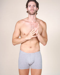 BASIC COTTON プレミアム品質のイタリア製下着、フライなしコットン製メンズボクサー。イタリア製に誇りをもっています。