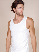 Load image into Gallery viewer, BASIC COTTON Free Spirit Premium Quality Cotton Men&#39;s Muscle Tank Top. Proudly Made in Italy.
