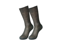 Load image into Gallery viewer, tittimitti® 100% Mercerized &quot;Filo di Scozia&quot; Cotton Men&#39;s Dress &amp; Trouser Socks. 3-Pack. Made in Italy