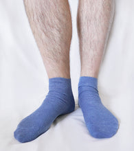 Load image into Gallery viewer, tittimitti® 100% Organic Combed Cotton Luxury Men&#39;s Socks. 3 Pairs. Made in Italy.