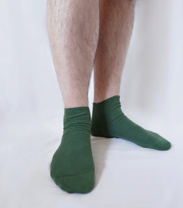 Green men's socks