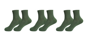 tittimitti® 100% Organic Combed Cotton Luxury Men's Socks. 3 Pairs. Made in Italy.