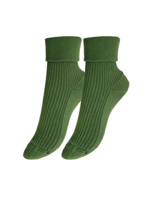 tittimitti® 100% Organic Combed Cotton Women's Socks. 1 Pair. Made in Italy.