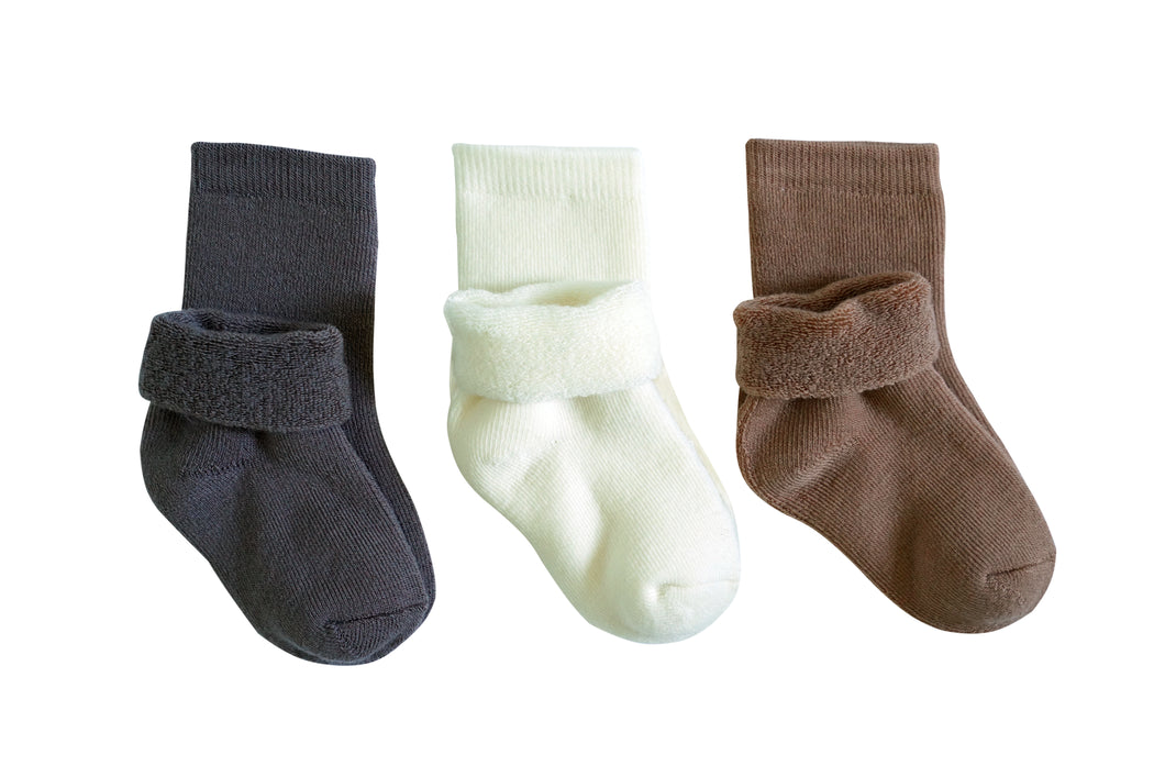 Merino Wool Baby Socks Girl's